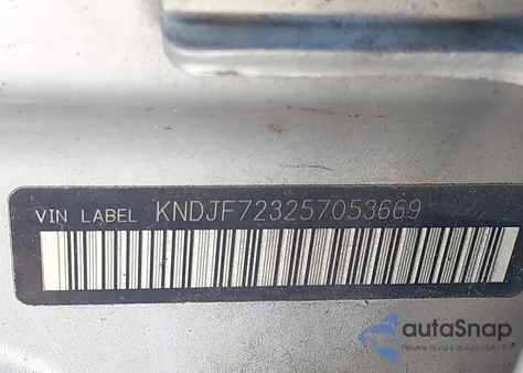 2005 Kia Sportage Ex V6/Lx V6 from USA, damaged, VIN KNDJF723257053669